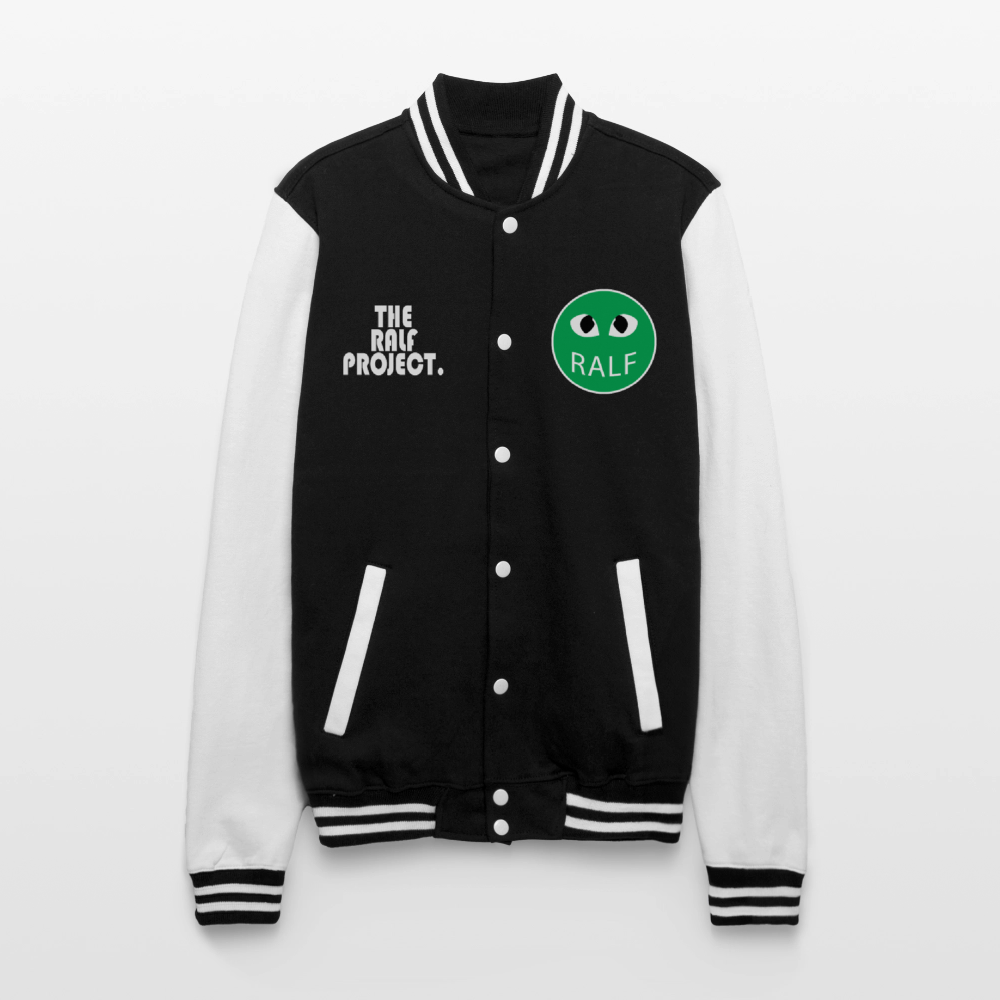 Ralf House (College Sweat Jacket) - black/white